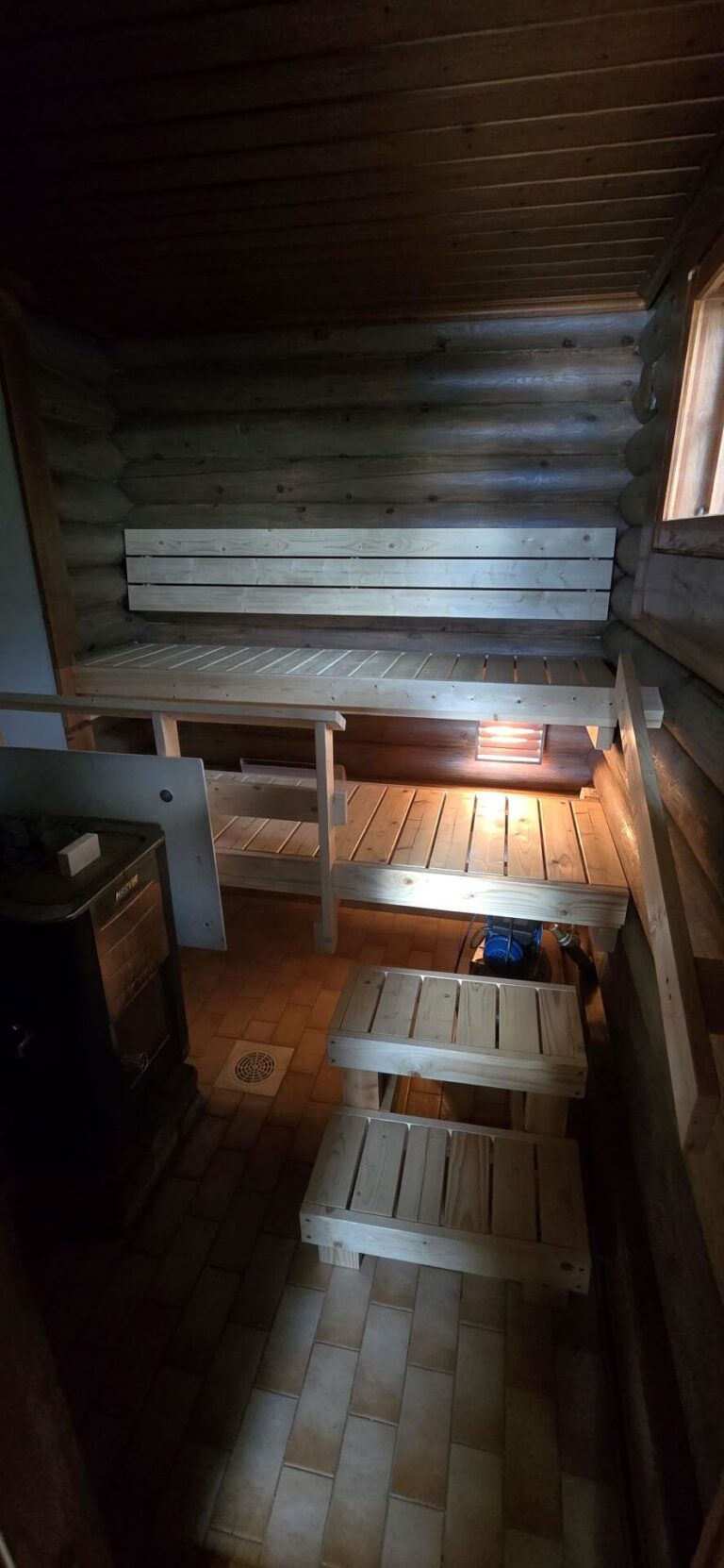 saunan lauteet jälkeen