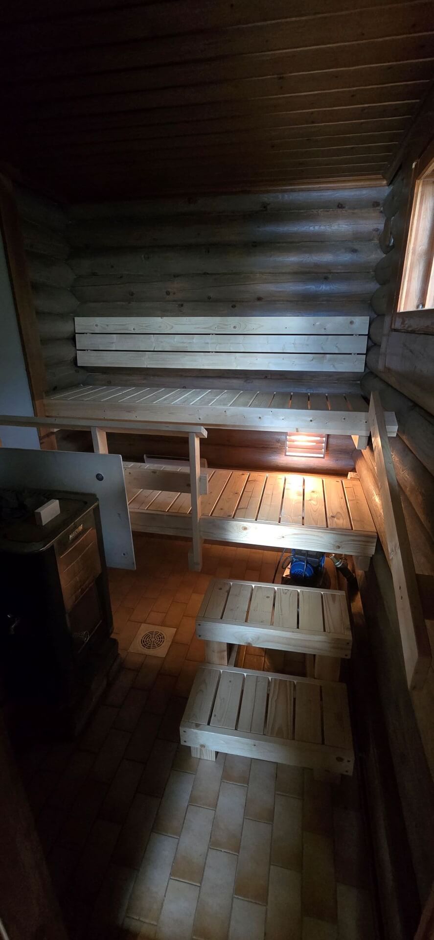 saunan lauteet jälkeen